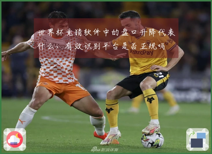 世界杯竞猜软件中的盘口升降代表什么，有效识别平台是否正规吗