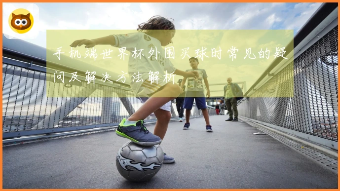 手机端世界杯外围买球时常见的疑问及解决方法解析